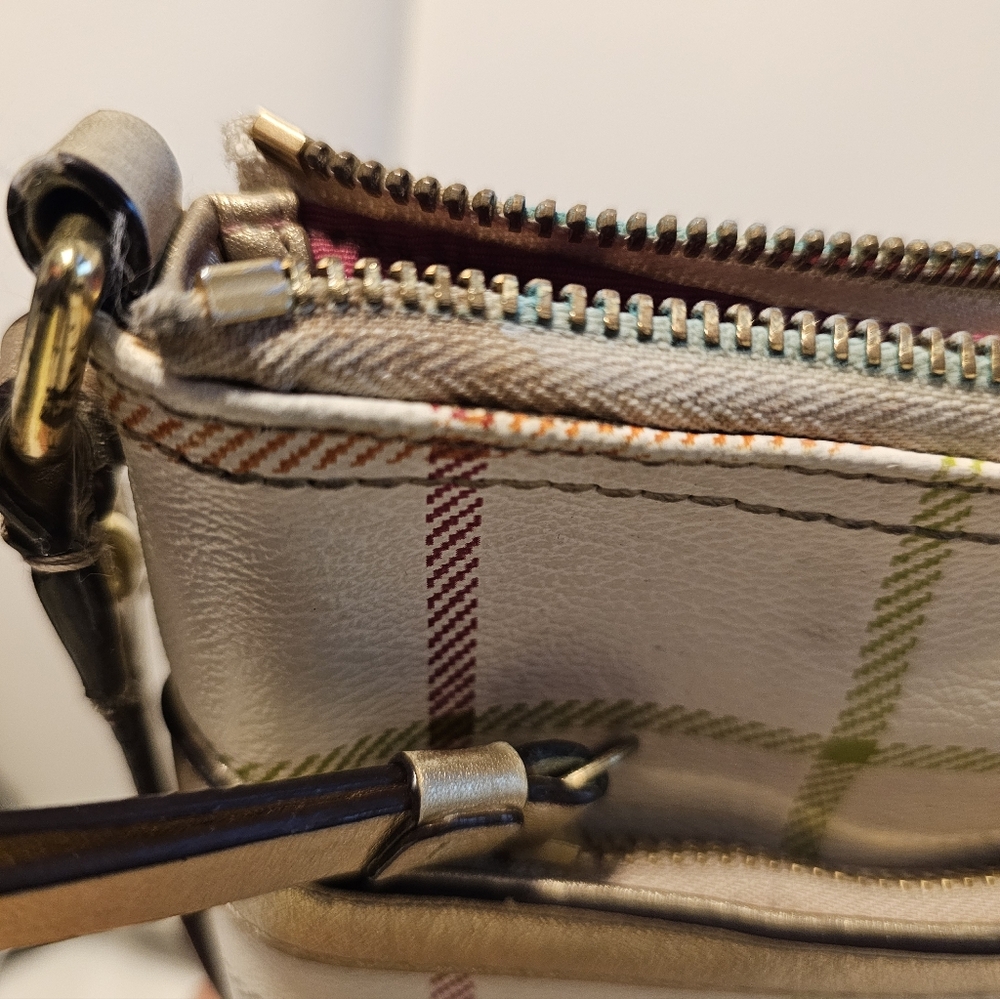 Coach Peyton Tattersall File Crossbody Project Bag - Picture 3 of 13
